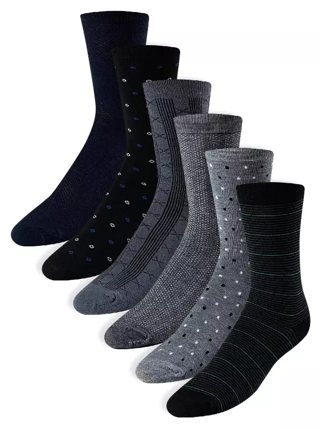 Dress Socks #05 (Dozen) — Sock Size 9-11