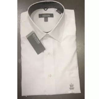Kenneth Cole Reaction mens WHITE button front shirts 24pcs.