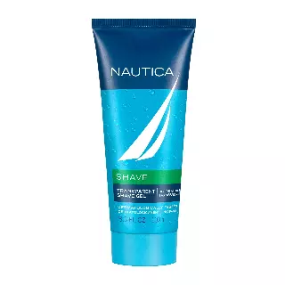 Nautica Grooming Shave Gel 3.3 fl oz (Pack of 1), Notes of Grapefruit, Lavender, and Wood, Men’s Fragrance, Long Lasting, Everyday Fragrance, Travel Size