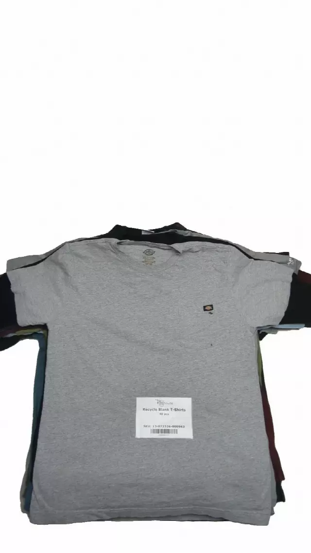 Recycle Blank T-Shirts 40 pcs