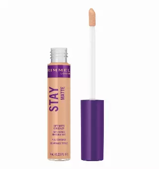 Rimmel London Stay Matte – 111 Fair – Concealer, 24-Hour Wear, Shine Control, Fights Free Radicals, 0.23oz