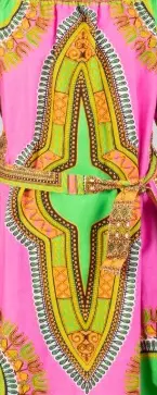 432D -ON SALE!!! Dashiki 2 pc Pant Set - $12.5 Each (3 pcs per pack) — Free Size / Pink