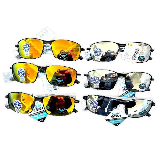 Sunglasses Sungear Assortment - 6 Pieces Per Pack 50234