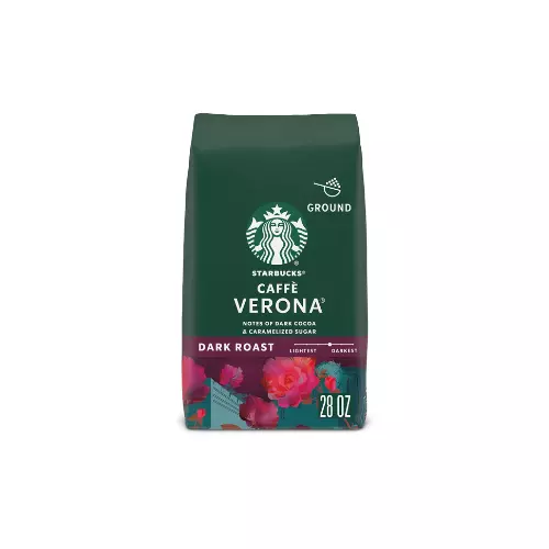 Starbucks Caffè Verona Dark Roast Ground Coffee, 28oz - 100% Arabica