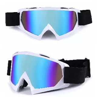 Coolook Ski & Snowboard Goggles Wholesale CL10547:WHITE/BLUE