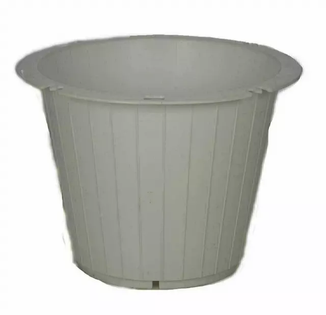 PL8015WT – 8.25” wide x7.25” Plastic pot (pk48)-“box” Min 1 box
