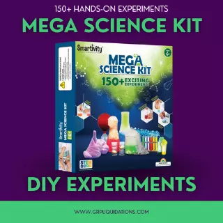 Smartivity Mega Science Kit · 150+ experiments · as is