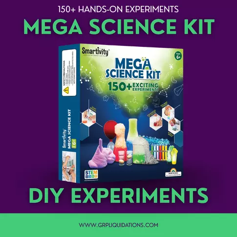 Smartivity Mega Science Kit · 150+ experiments · as is