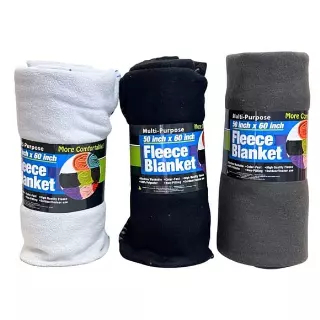 Wholesale Lot Of 576 Imperial Home 50×60 Soft Fleece Throw Blankets – MSRP $30 – Your Price Is Only $4.00 Each