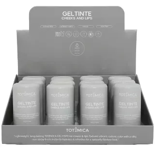 Totemica Gel Tinte Cheeks And Lips - Wholesale Display 12 Units (TBR24-F2DIS)