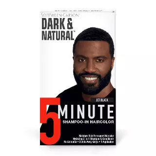 WHOLESALE SOFTSHEEN CARSON DARK & NATURAL 5 MINUTE SHAMPOO-IN HAIRCOLOR - JET BLACK - 48 PIECE LOT