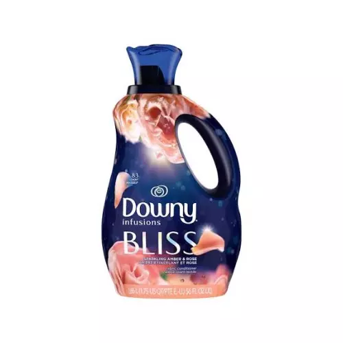 Downy Ultra Soft Bliss Sparkling Amber & Rose 56oz Case Pack 4