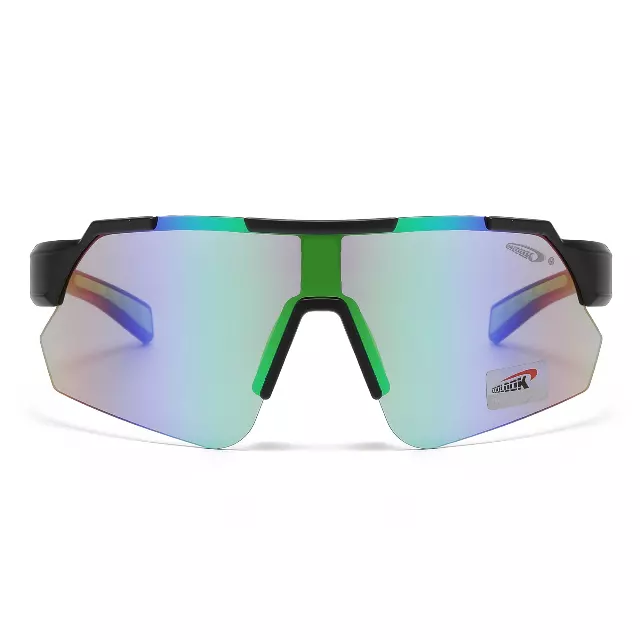 Coolook Shield Wrap Around Mirrored Sunglasses Wholesale CL11002-2