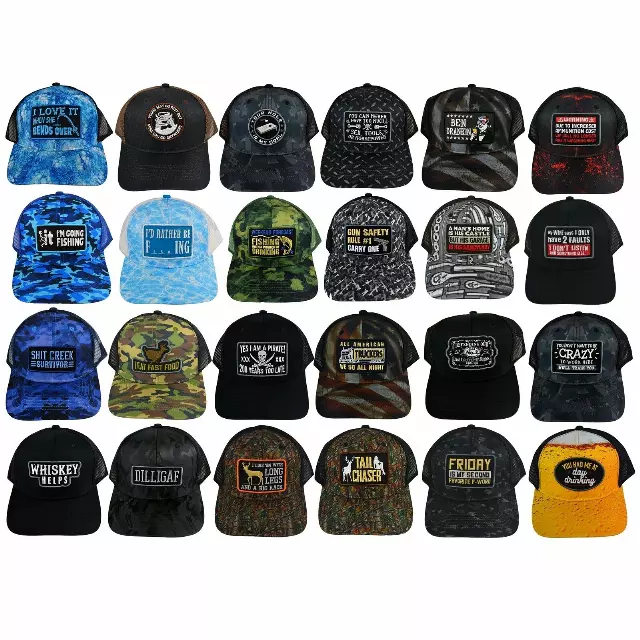 Trucker Hat Assortment Refill Kit - 24 Pieces Per Pack 23219L