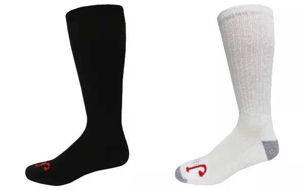#9-J-JOTC ‘Justin’ Half Cushion OTC Sock (9-11/10-13/13-16) – $2.50 per 3 pair pack (20 Packs)