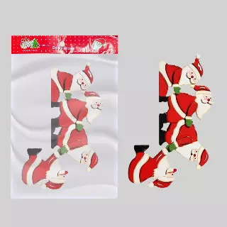 CHRISTMAS DOOR HANGER DECORATIONS - SANTA