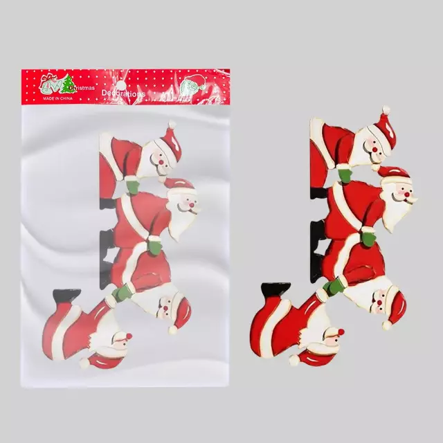 CHRISTMAS DOOR HANGER DECORATIONS - SANTA