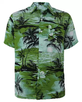 Men's Hawaiian Shirts- Style #MH110- $7.90/Unit - 12PCS/CS - PLEASE SEE DESCRIPTION