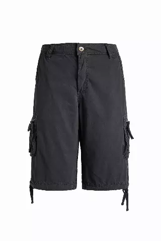 Men's Twil 8 Pocket 100% Cotton Cargo Short- Style #MP413- $10.90/Unit — 30-38 (WHOLESALE ONLY) / Dark Grey