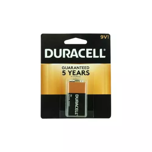 Duracell 9V Single Pack Battery Alkaline 12-Count Case