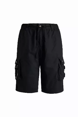 Men's Twill Cargo Shorts -Style #MP414- $10.90/Unit - 24 PCS - PLEASE SEE DESCRIPTION — Black