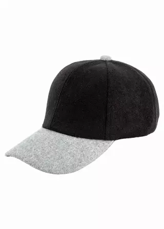 Magid Color Block Felt Baseball Cap