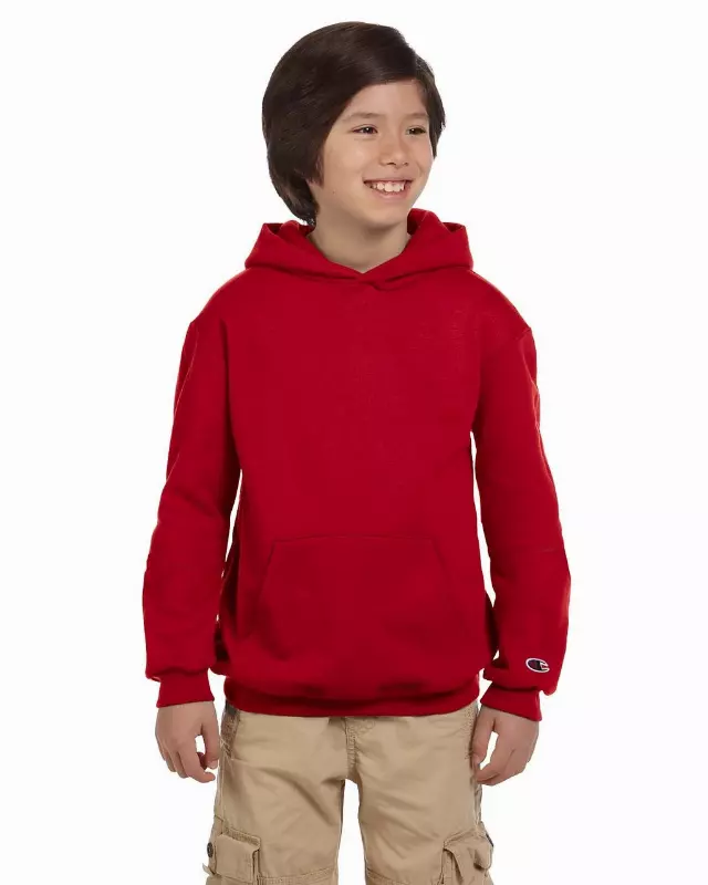 #7K-CH-S7901 Champion Youth Double Dry Hoodie – $2.50 each (24 Pieces)