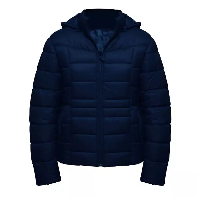 Women’s 20D Solid Full Zip Puffer Jacket - Style #LJ323 - $15.00/Unit 12 PC — S-XL (WHOLESALE) / Navy