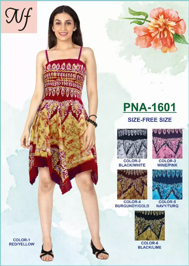 PNA-1601 - Summer Sleeveless Stonewash Dress - (6-PCS PRE-PACK) ($14 Each)
