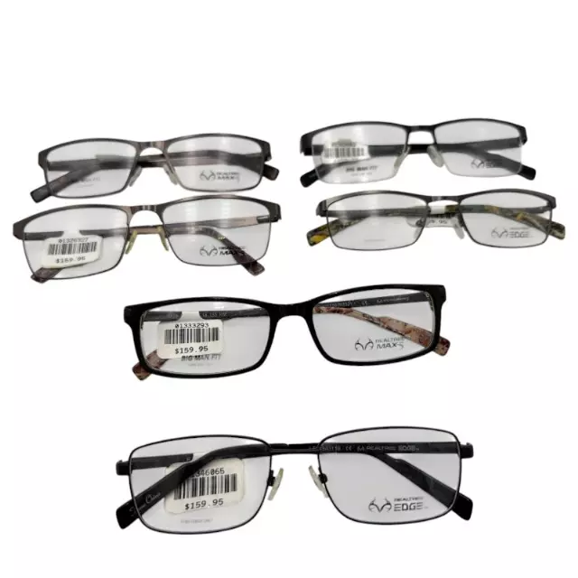 Realtree men's assorted eyewear lot · 70 units · shelf pulled