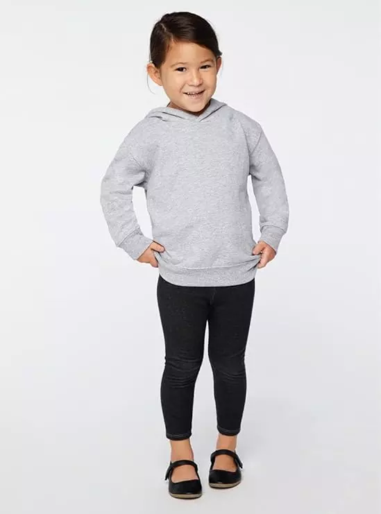 #7K-3326 RABBIT SKINS Toddler Pullover Fleece Hoodie – $3.90 each (36 Pieces)