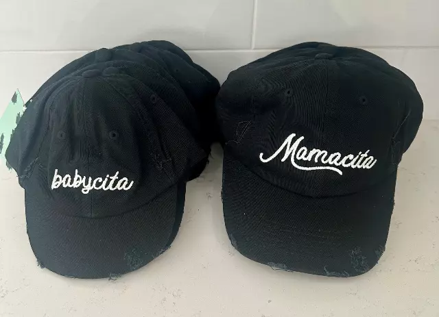 Mamacita, Babycita - Classic Baseball Hats ( Total 16 Hats - 8 of Each Style)