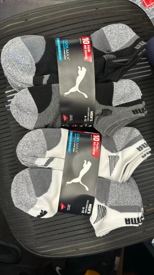 Puma Wholesale mens socks 10pair/pack 30pcs.