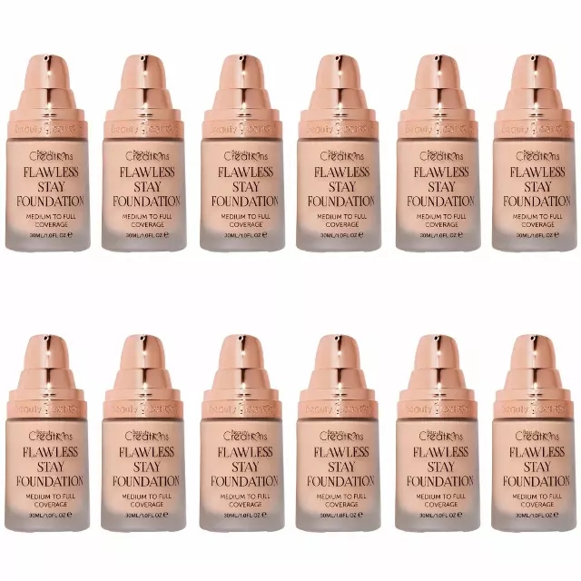 Beauty Creations Flawless Stay Foundation FS2.5 - Wholesale 12 Units (FS2.5)