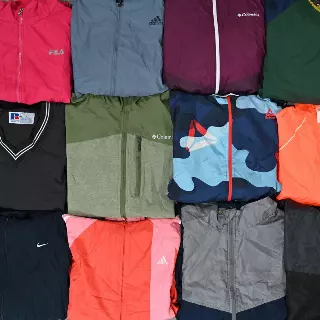 Wholesale Branded Windbreakers (10 Pieces)