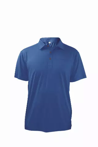 Men's Short Sleeve Polo Shirt BLACK- Style #MS016- $7.90/ Unit MINIMUM 24 PCS - PLEASE SEE DESCRIPTION - S-2XL — Royal