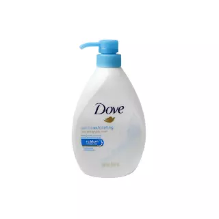 DOVE BODYWASH 550ML GENTILE EXFOLIATING CASE PACK 12