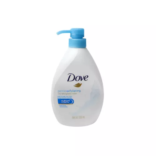 DOVE BODYWASH 550ML GENTILE EXFOLIATING CASE PACK 12