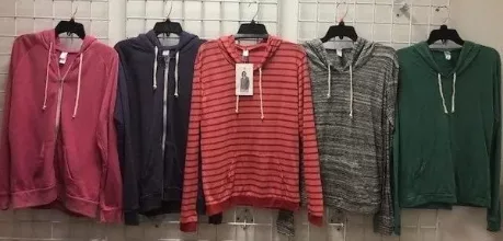 Alternative apparel wholesale ladies pullover hoods 48pcs