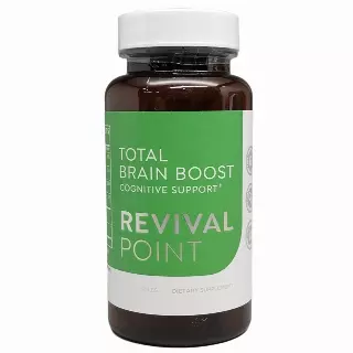 Total Brain Boost Cognitive Support Dietary Supplement by Revival Point 60 ct. 06/25 closeout