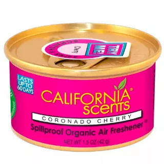 CALIFORNIA SCENTS AIR FRESHENERS 1 CT CHERRY — Case Pack of 144