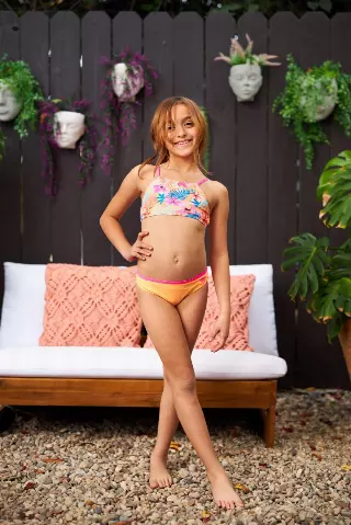 Kids Bandana Top Two Piece