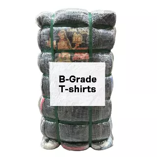 B Grade T-Shirts Bale — 100LB