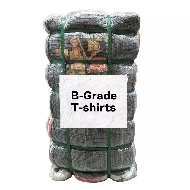 B Grade T-Shirts Bale — 50LB