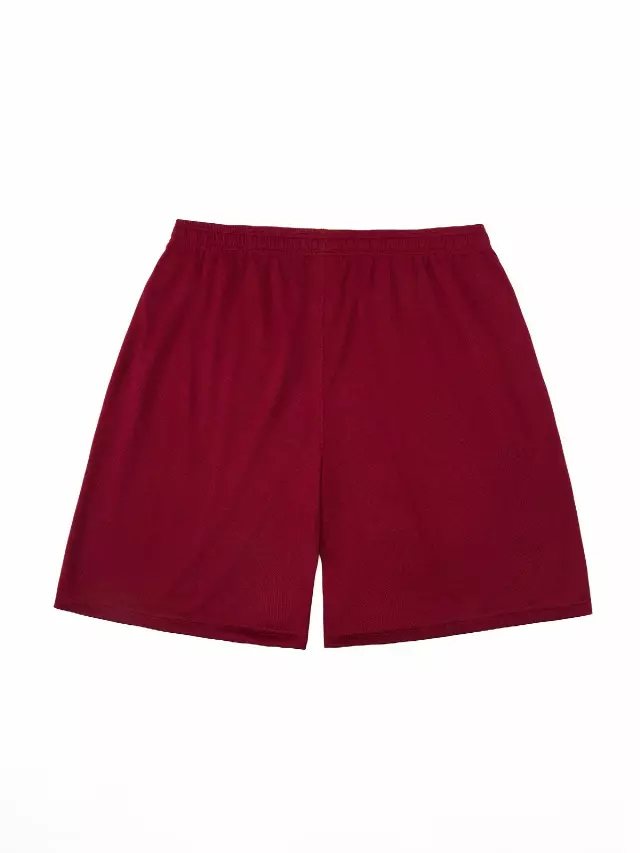 LeeHanTon Men's Basketball Shorts - #MP121 $3.90/UNIT $93.60/BOX of 24 UNITS — Wine