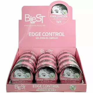 Blest Edge Control Gel Rosmery Extract - Wholesale Display 12 Units (BEC-01)