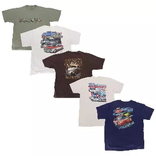 Vintage & Modern Motorcycles, Cars, Trucks, Planes & Trains T-Shirts Mix of 15