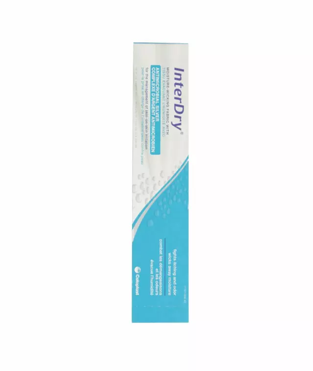 InterDry Sterile Silver Moisture Wicking Fabric Roll - 10 x 144