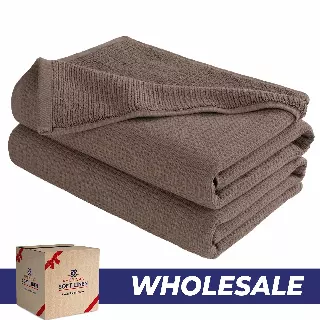 NOLA 2-Pack Turkish Cotton Bath Towels – Wholesale Case Pack of 14