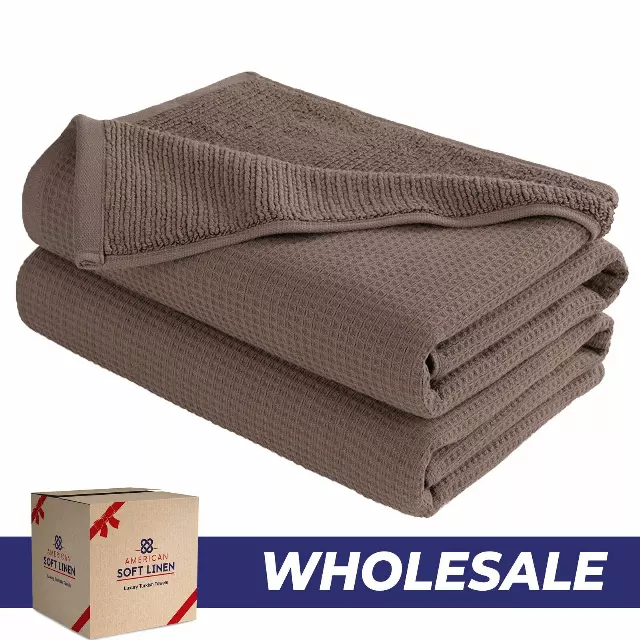 NOLA 2-Pack Turkish Cotton Bath Towels – Wholesale Case Pack of 14
